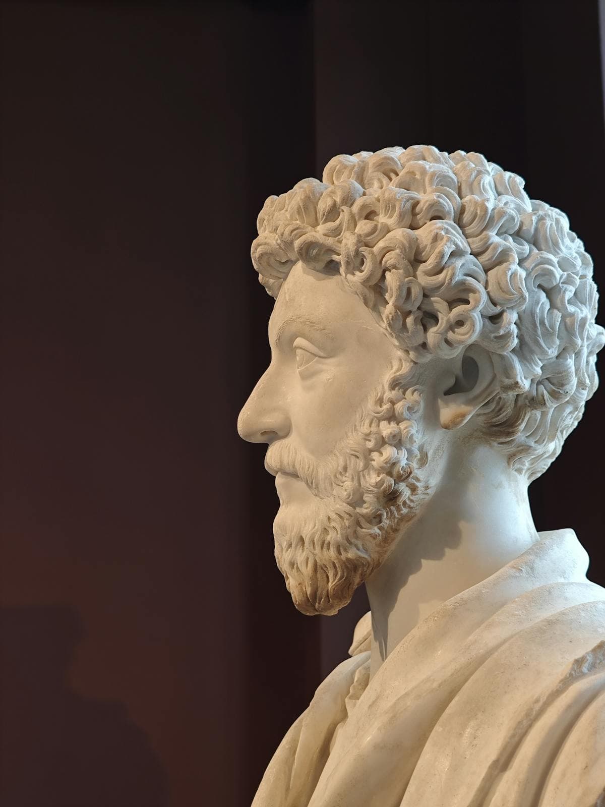 A Roman marble portrait bust